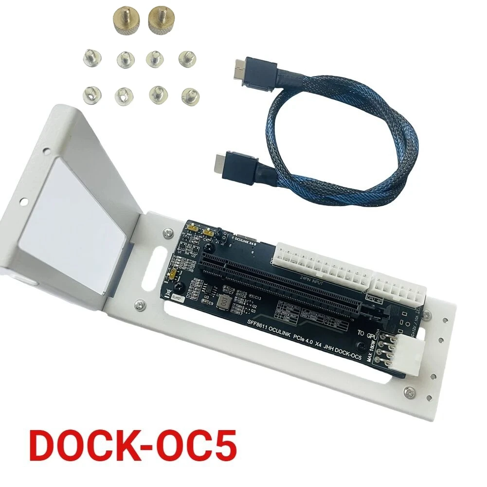 External Gpu Dock Pcie 4.0 Oculink - Внешняя графическая карта для ноутбука, док-станция