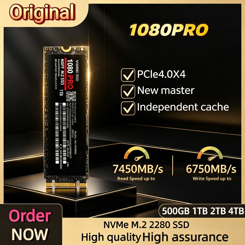 M.2 Nvme 4Tb Pcie 4.0 Ssd - 100% оригинальный 1080PRO с опциями 1