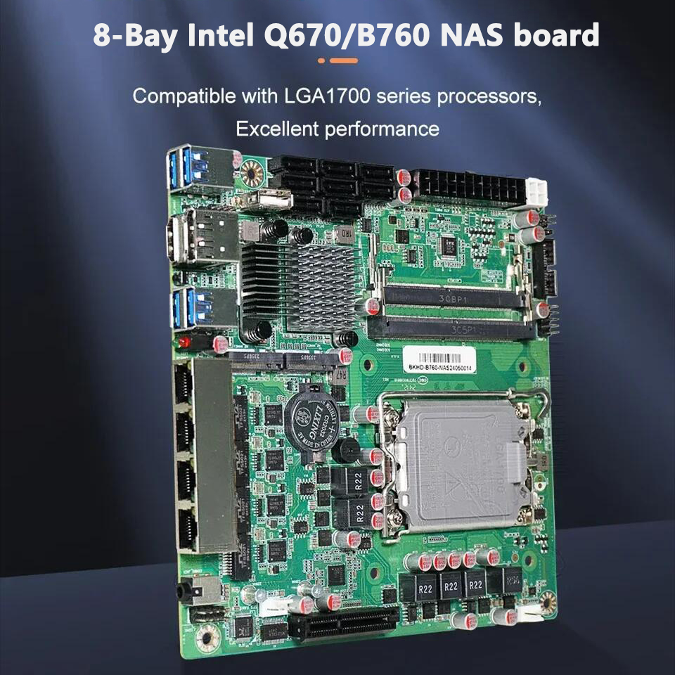 Lga 1700 Ddr5 Itx Motherboard - Материнская плата Topton Q670 B760 для