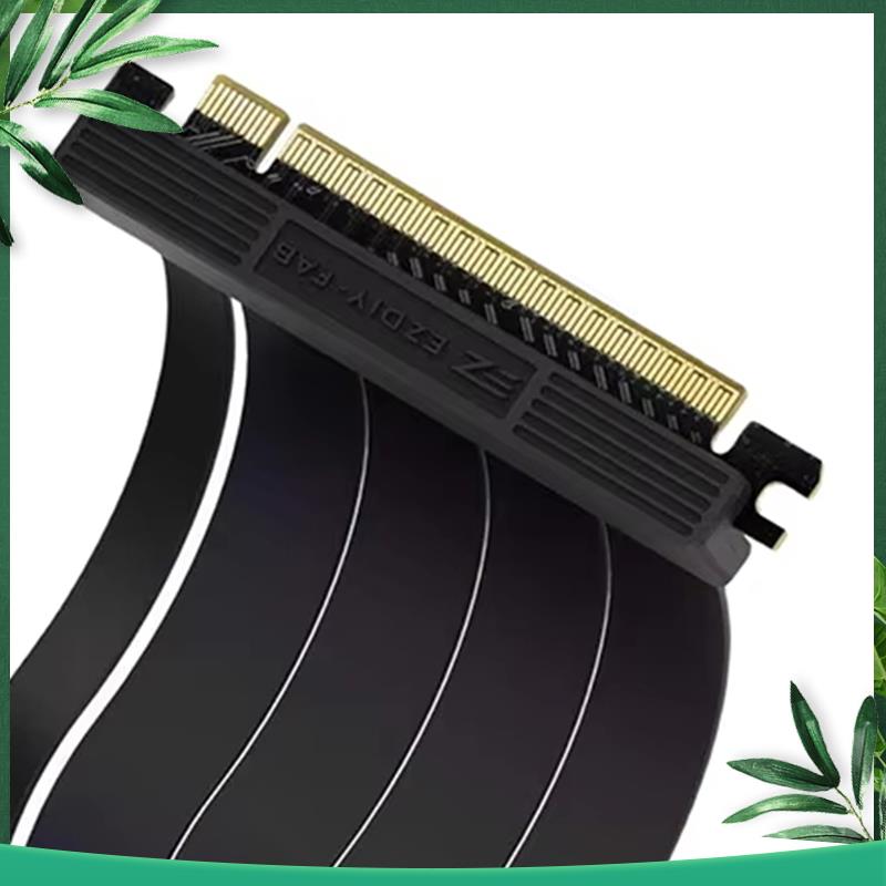 Pcie 4.0 X16 Riser Cable 90 Degree - (НОВИНКА) Вертикальный монтажный кронштейн для графического