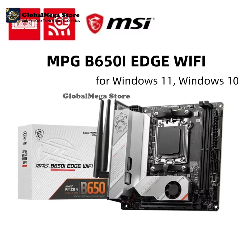 B650 Itx Motherboard Wifi - Новая материнская плата MPG B650I EDGE
