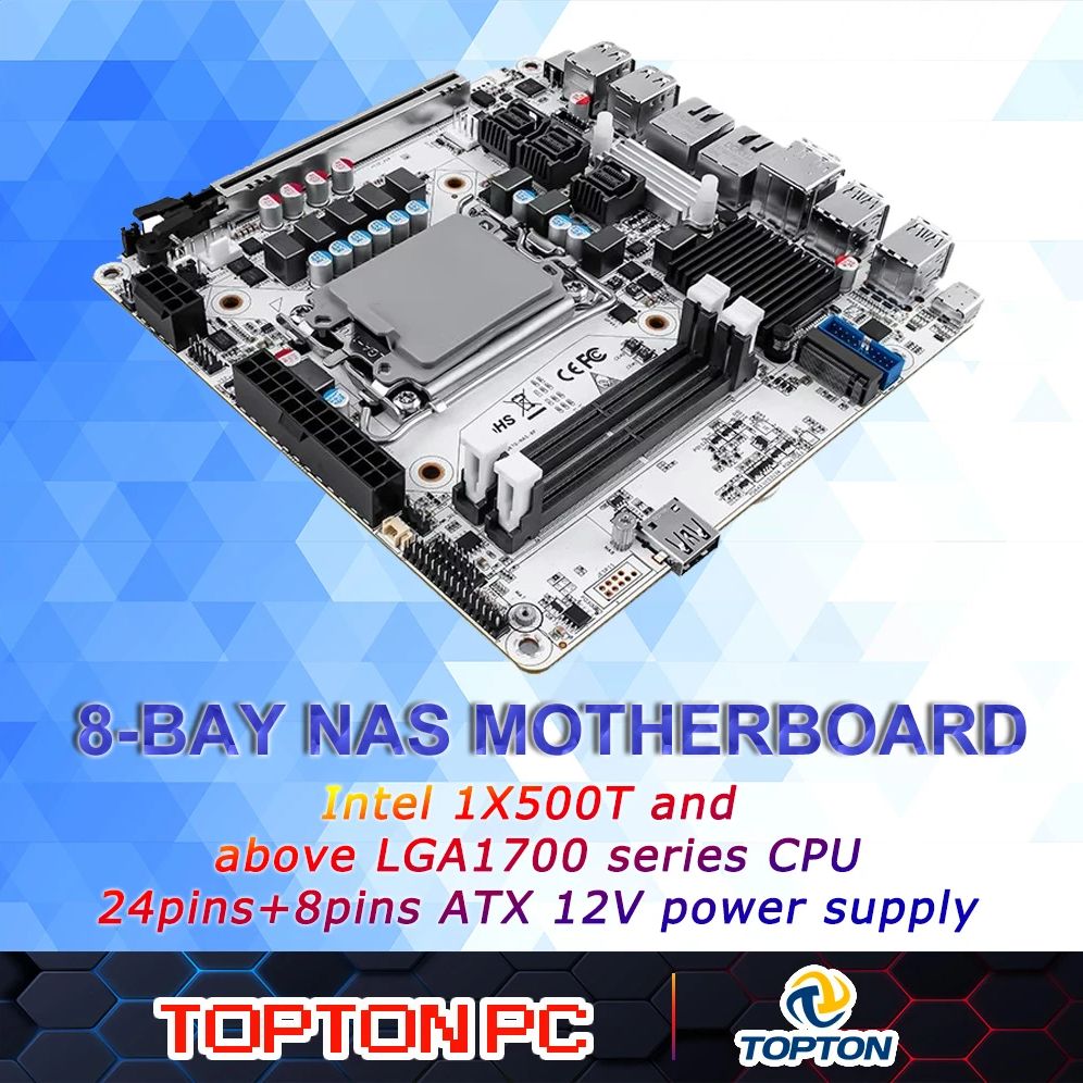 Lga 1700 Ddr5 Itx Motherboard - Материнская плата NAS Mini ITX с