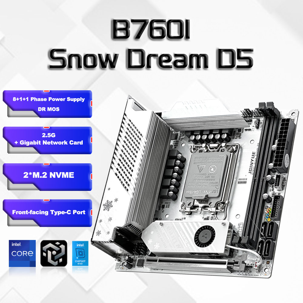 Lga 1700 Ddr5 Itx Motherboard - B760i ARGB WIFI DDR5 Материнская плата