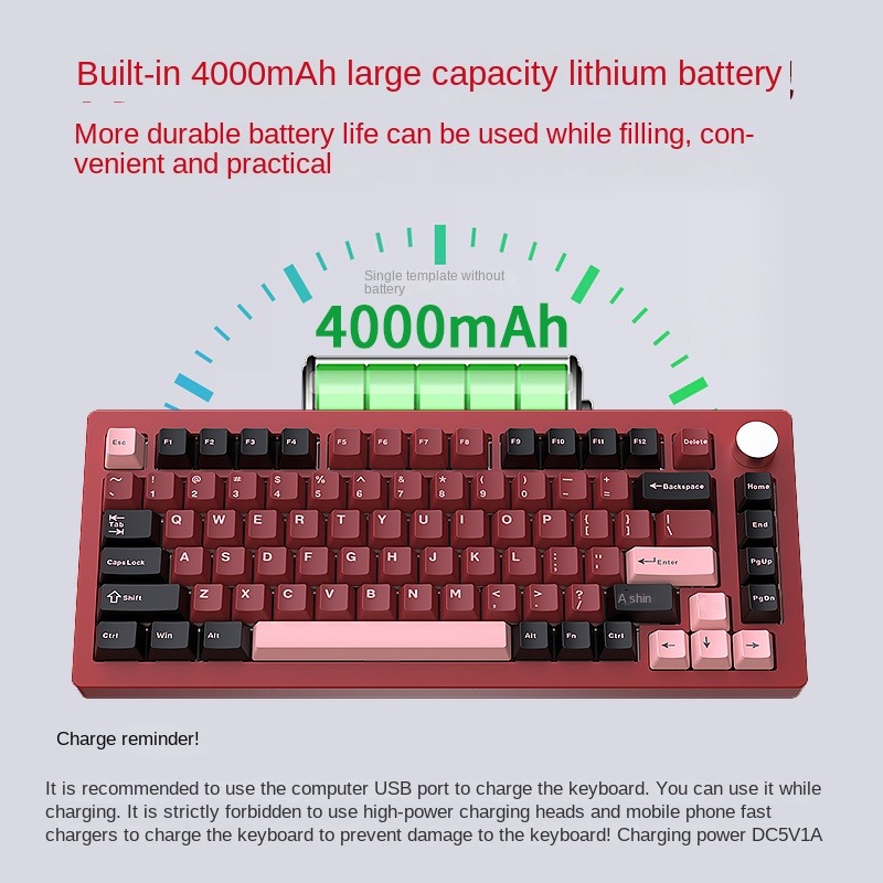 Механический клавиатурный комп – обзор и цена Mechanical Keyboard Barebone Aluminum Gasket 75