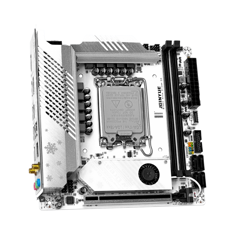 Материнская плата JGINYUE B760 – обзор и цена Lga 1700 Ddr5 Itx Motherboard