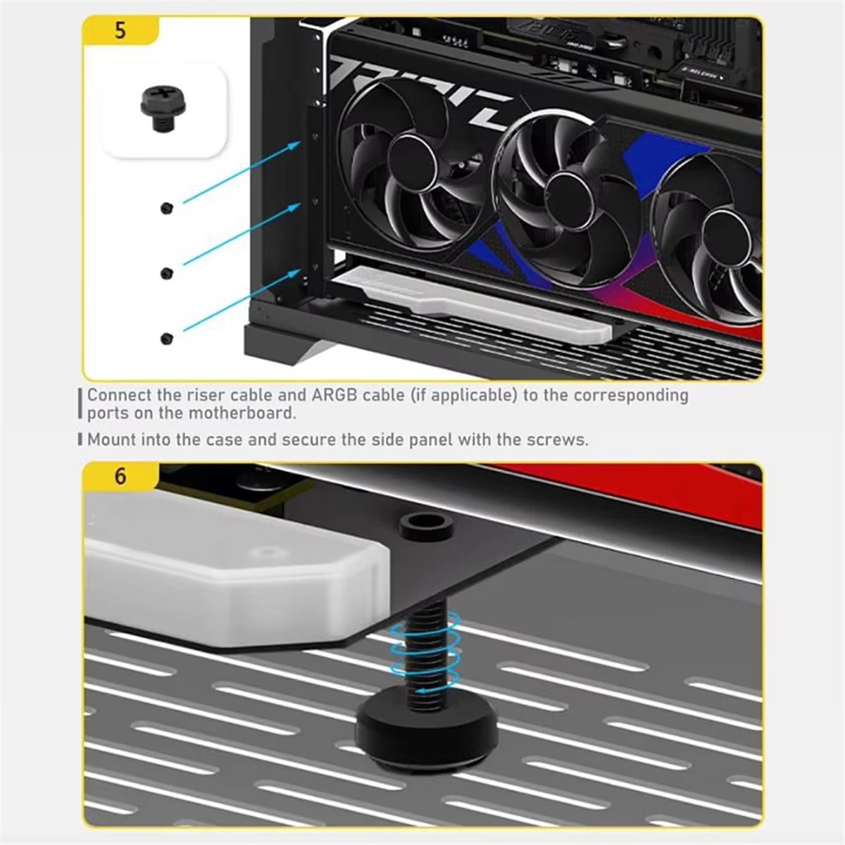 Вертикальный кронштейн для вид – обзор и цена Pcie 4.0 X16 Riser Cable 90 Degree