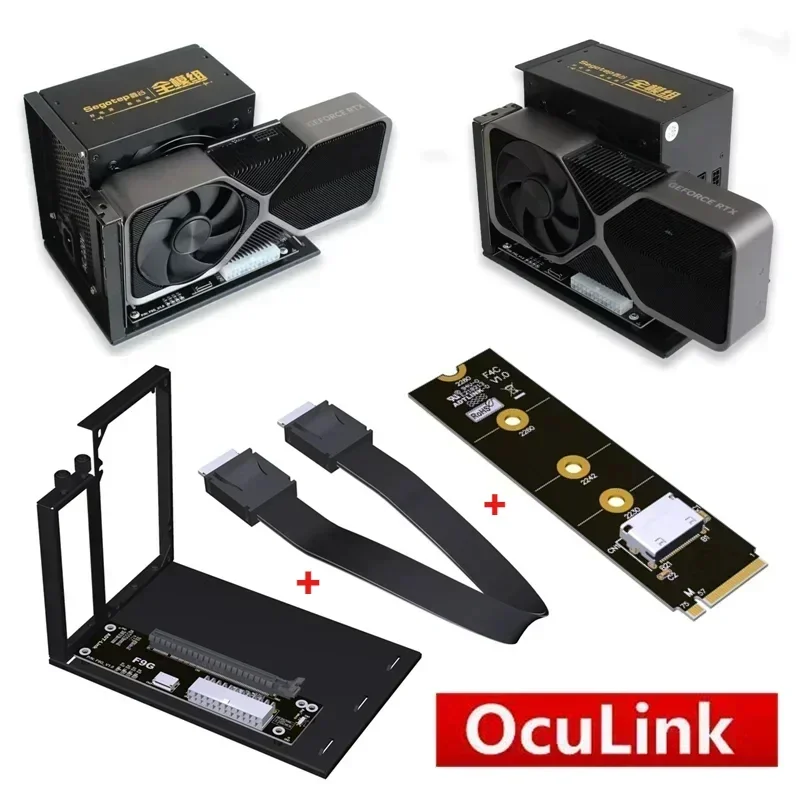 Адаптер F9G 64Gbps OcuLink to  – обзор и цена External Gpu Dock Pcie 4.0 Oculink