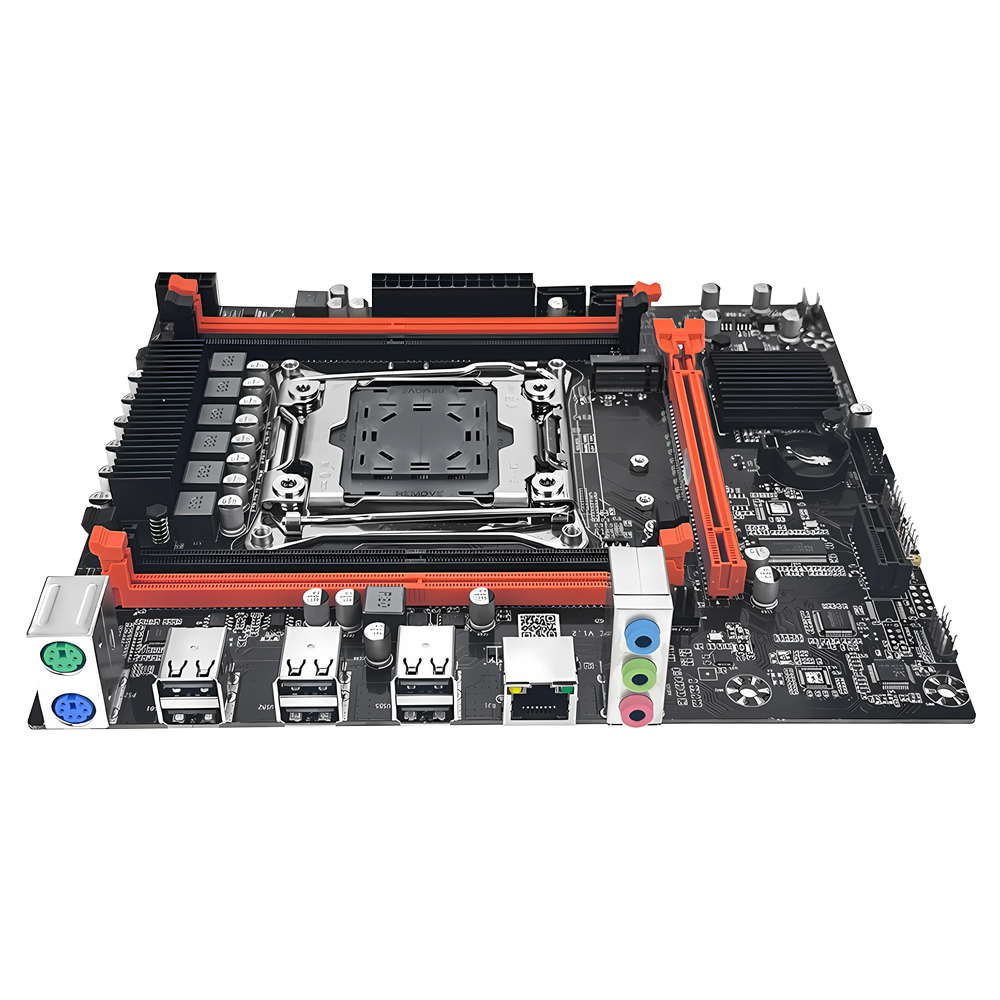 MOUGOL Новый комплект материнс – обзор и цена X99 Dual Cpu Motherboard Combo