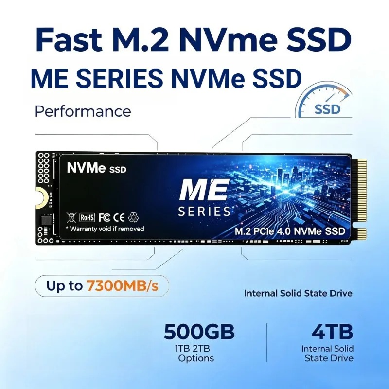 Новый SSD-накопитель ME SERIES – обзор и цена M.2 Nvme 4Tb Pcie 4.0 Ssd