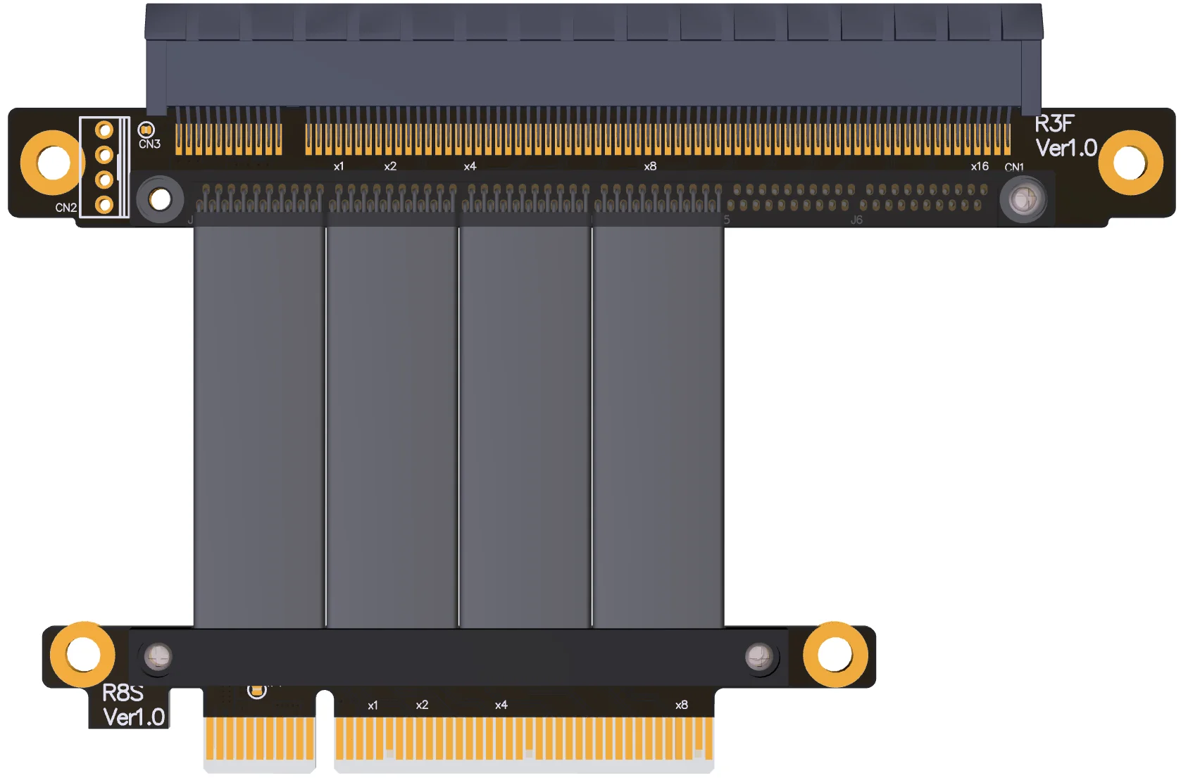 ADT-Link PCI-E 5.0 4.0 3.0 X8  – обзор и цена Pcie 4.0 X16 Riser Cable 90 Degree