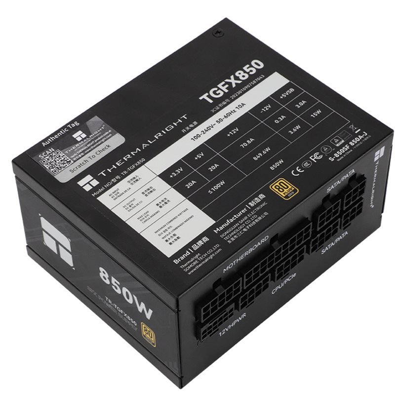 Блок питания Thermalright TR-T – обзор и цена Sfx Power Supply 850W Gold