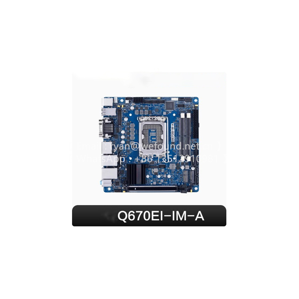 Материнская плата Q670EI-IM-A  – обзор и цена Lga 1700 Ddr5 Itx Motherboard
