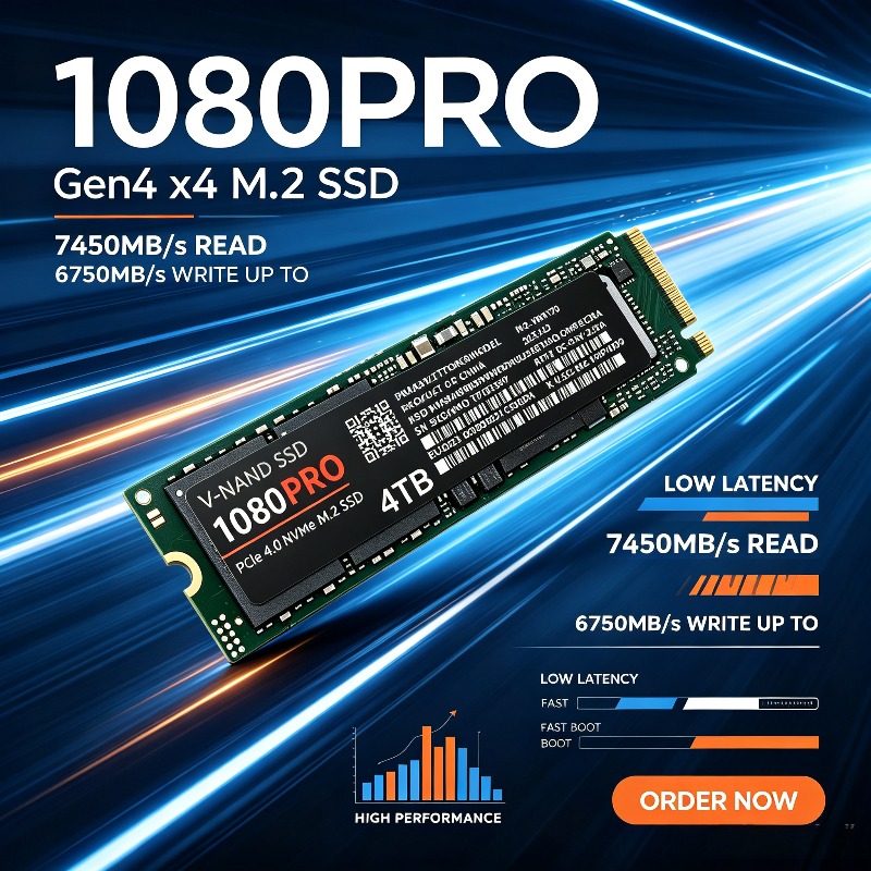 Оригинальный 1080Pro 512 ГБ-4  – обзор и цена M.2 Nvme 4Tb Pcie 4.0 Ssd