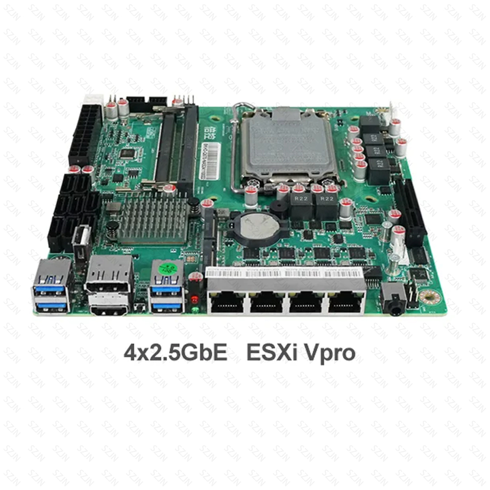 NAS Set Q670 MINI ITX Материнс – обзор и цена Lga 1700 Ddr5 Itx Motherboard