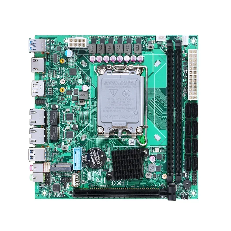 Материнская плата Piesia 12-го – обзор и цена Lga 1700 Ddr5 Itx Motherboard