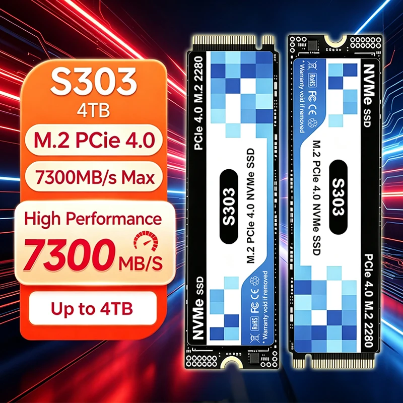 Новый оригинальный SSD S303 M. – обзор и цена M.2 Nvme 4Tb Pcie 4.0 Ssd