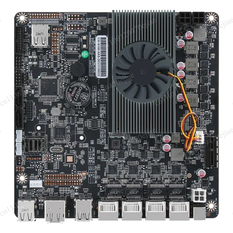 Материнская плата N100 Mini IT – обзор и цена Nas Motherboard N100 6 Sata