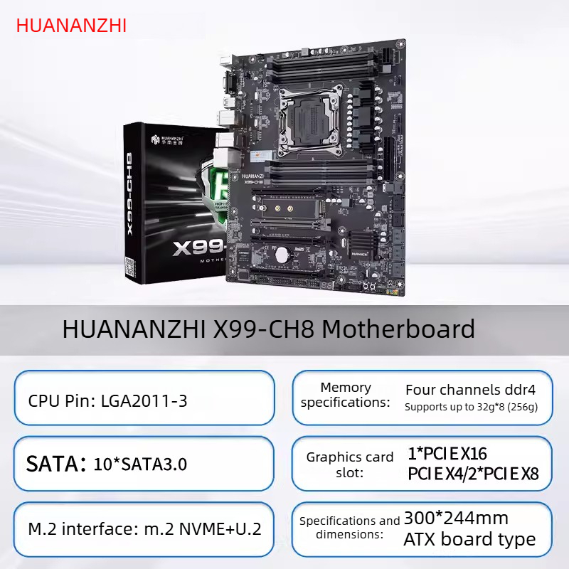 Материнская плата HUANANZHI LG – обзор и цена X99 Dual Cpu Motherboard Combo