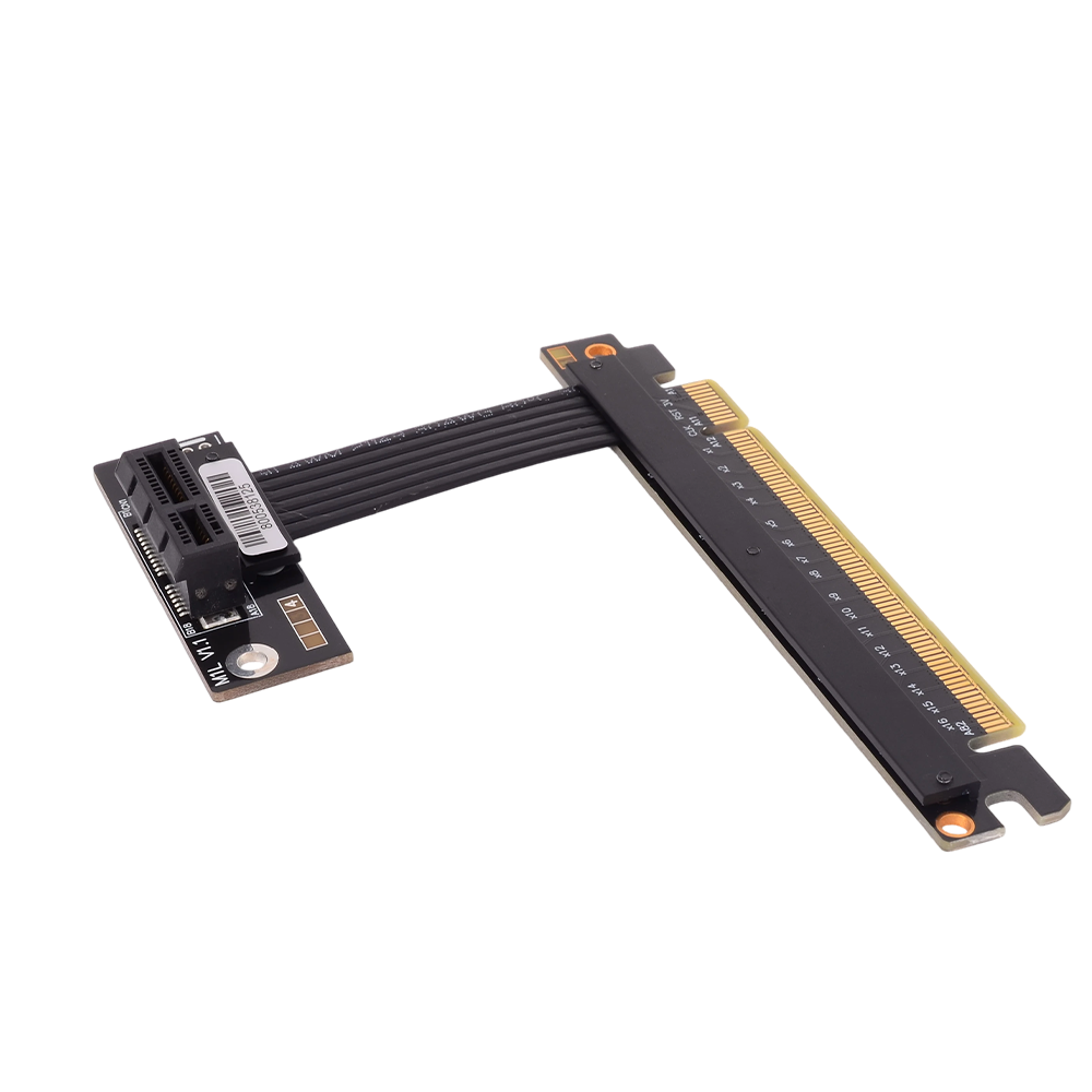 Удлинительный кабель PCIe 4.0  – обзор и цена Pcie 4.0 X16 Riser Cable 90 Degree