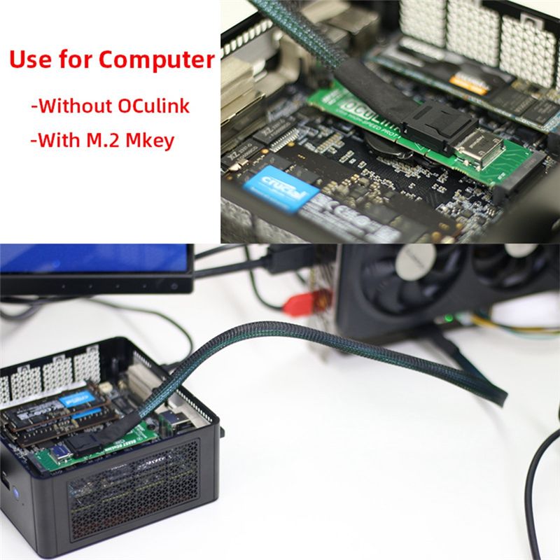 Адаптер AY14 -M.2 MKEY для OCU – обзор и цена External Gpu Dock Pcie 4.0 Oculink