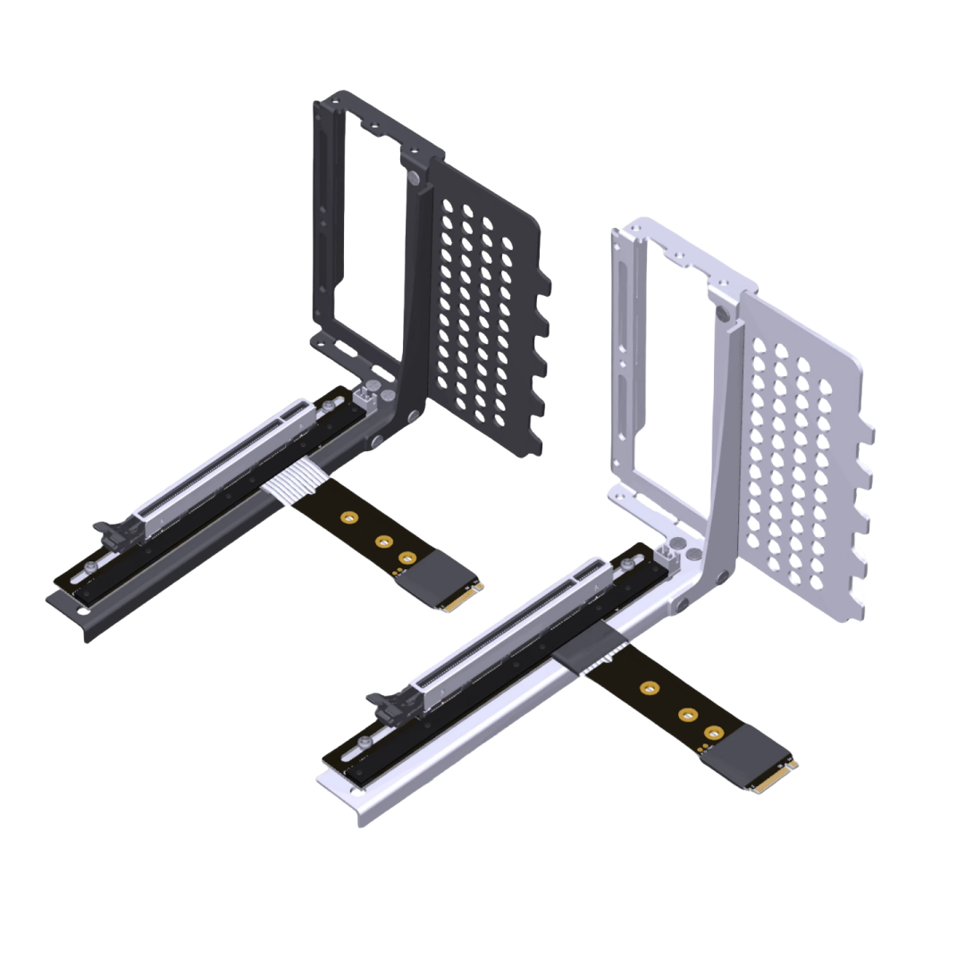 2025 НОВЫЙ удлинительный кабел – обзор и цена Pcie 4.0 X16 Riser Cable 90 Degree