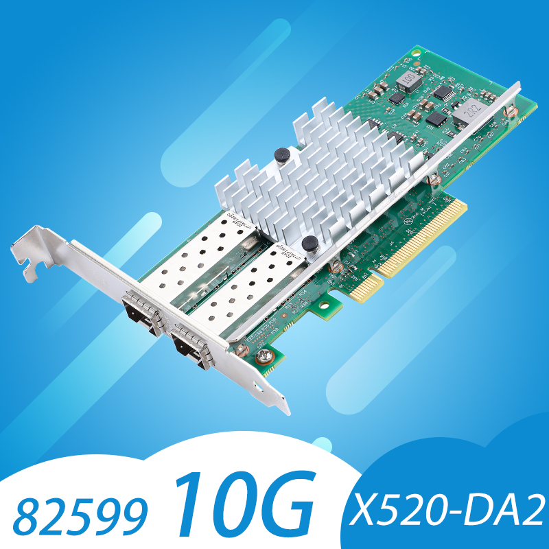 Сетевая карта Intel X520-DA2 1 – обзор и цена 10Gb Sfp+ Pcie Network Card Dual Port