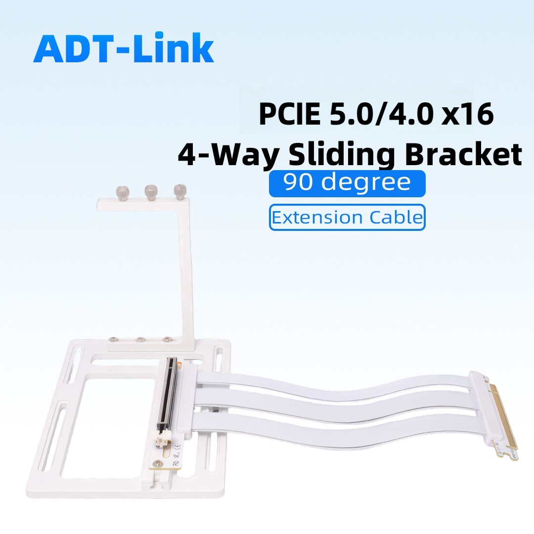 Кабель-удлинитель PCIe 5.0/4.0 – обзор и цена Pcie 4.0 X16 Riser Cable 90 Degree