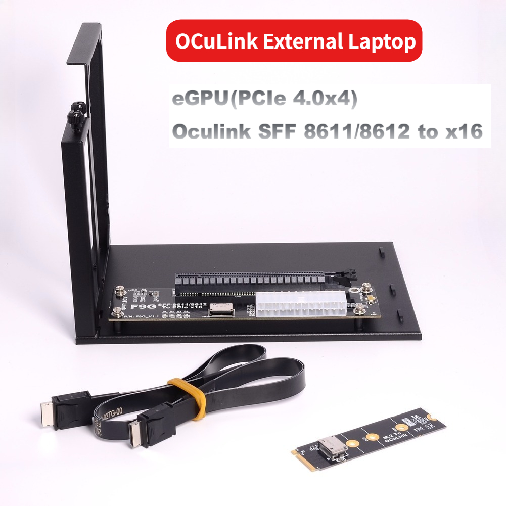 F9G-BK7 EGPU Oculink GPU Dock  – обзор и цена External Gpu Dock Pcie 4.0 Oculink