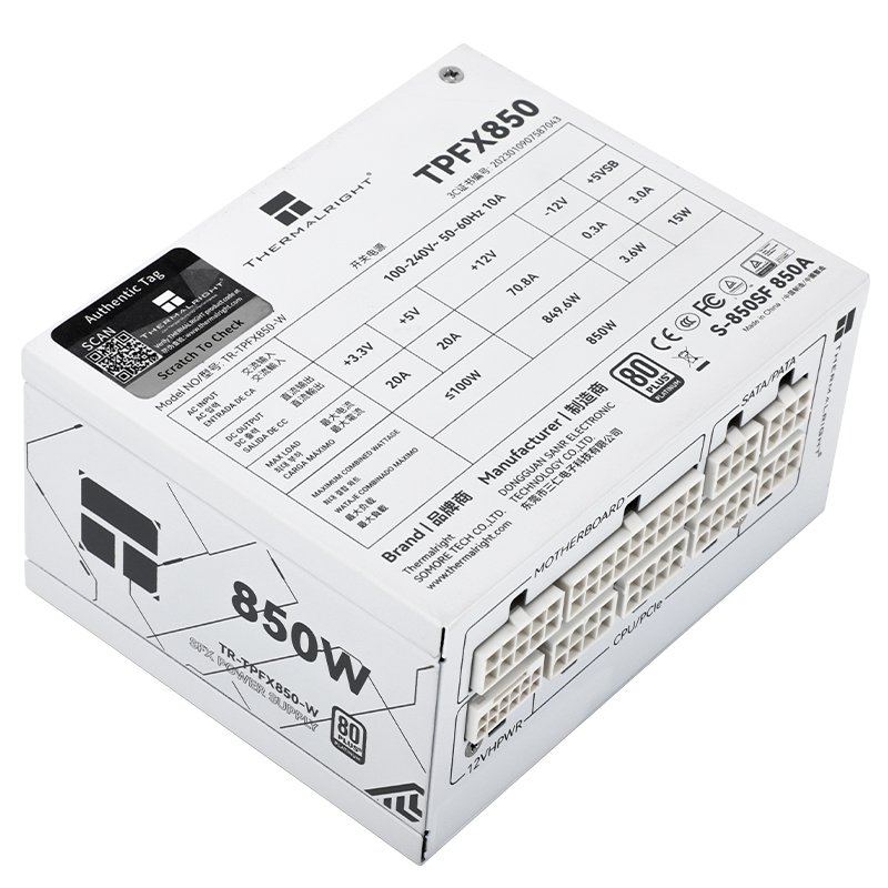 Блок питания Thermalright TR-T – обзор и цена Sfx Power Supply 850W Gold