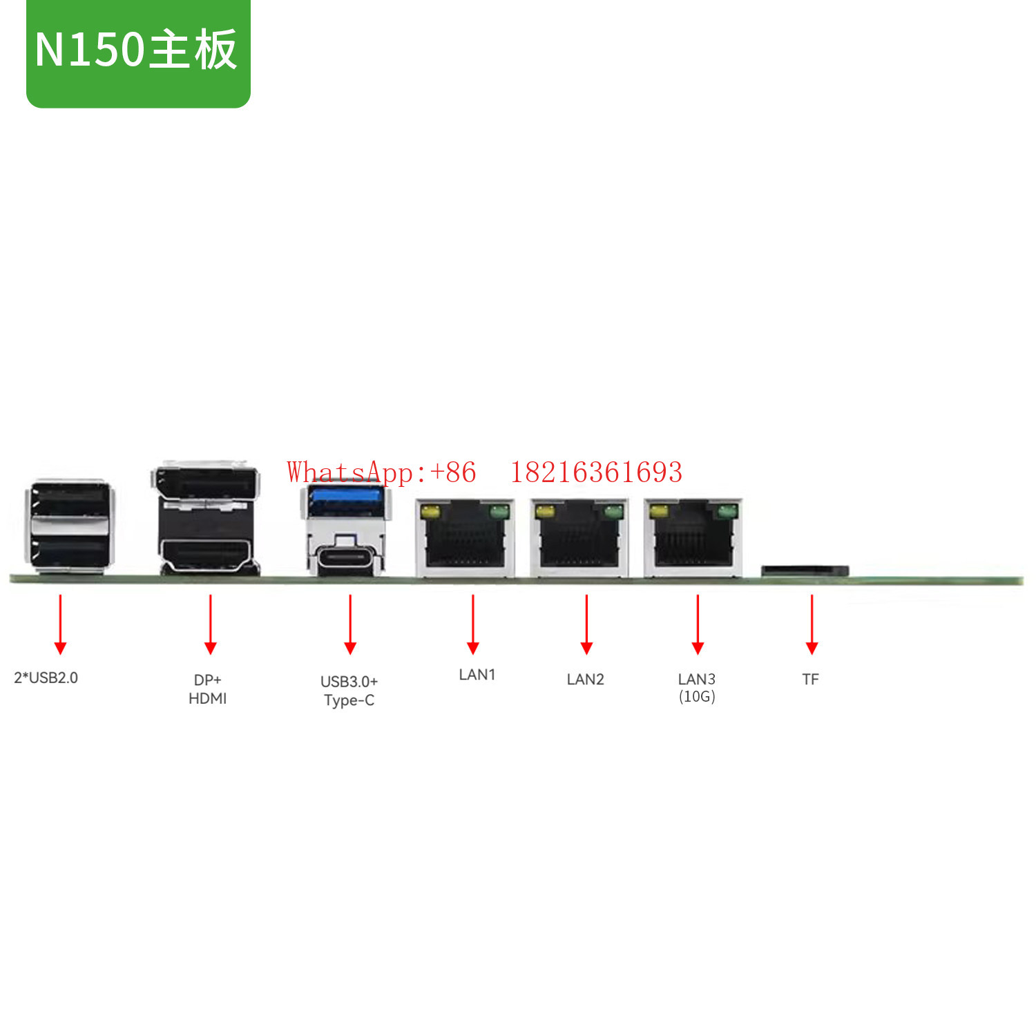 Ограниченное предложение: Мате – обзор и цена Nas Motherboard N100 6 Sata