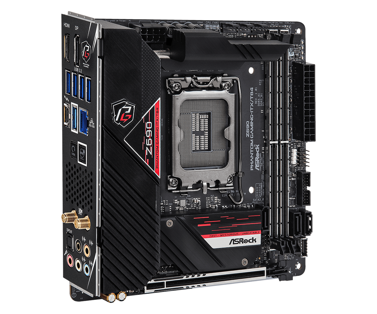 Материнская плата ASROCK Z690  – обзор и цена Lga 1700 Ddr5 Itx Motherboard