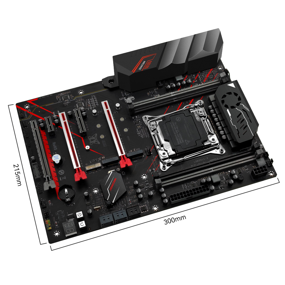 Материнская плата MACHINIST X9 – обзор и цена X99 Dual Cpu Motherboard Combo