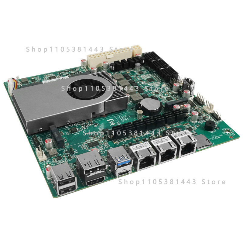 Материнская плата для NAS-хост – обзор и цена Nas Motherboard N100 6 Sata